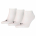 einfarbige Sneaker-Socken 3er-Pack